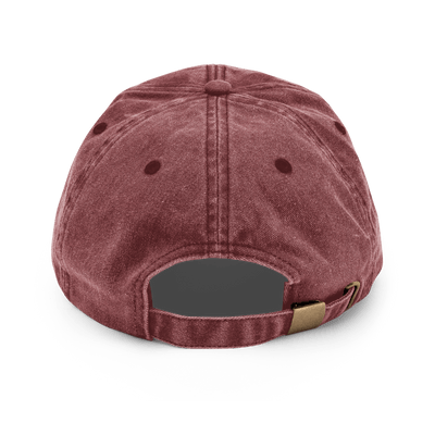 Aduls Age Vintage Hat - Vintage Red - Just Another Cap Store