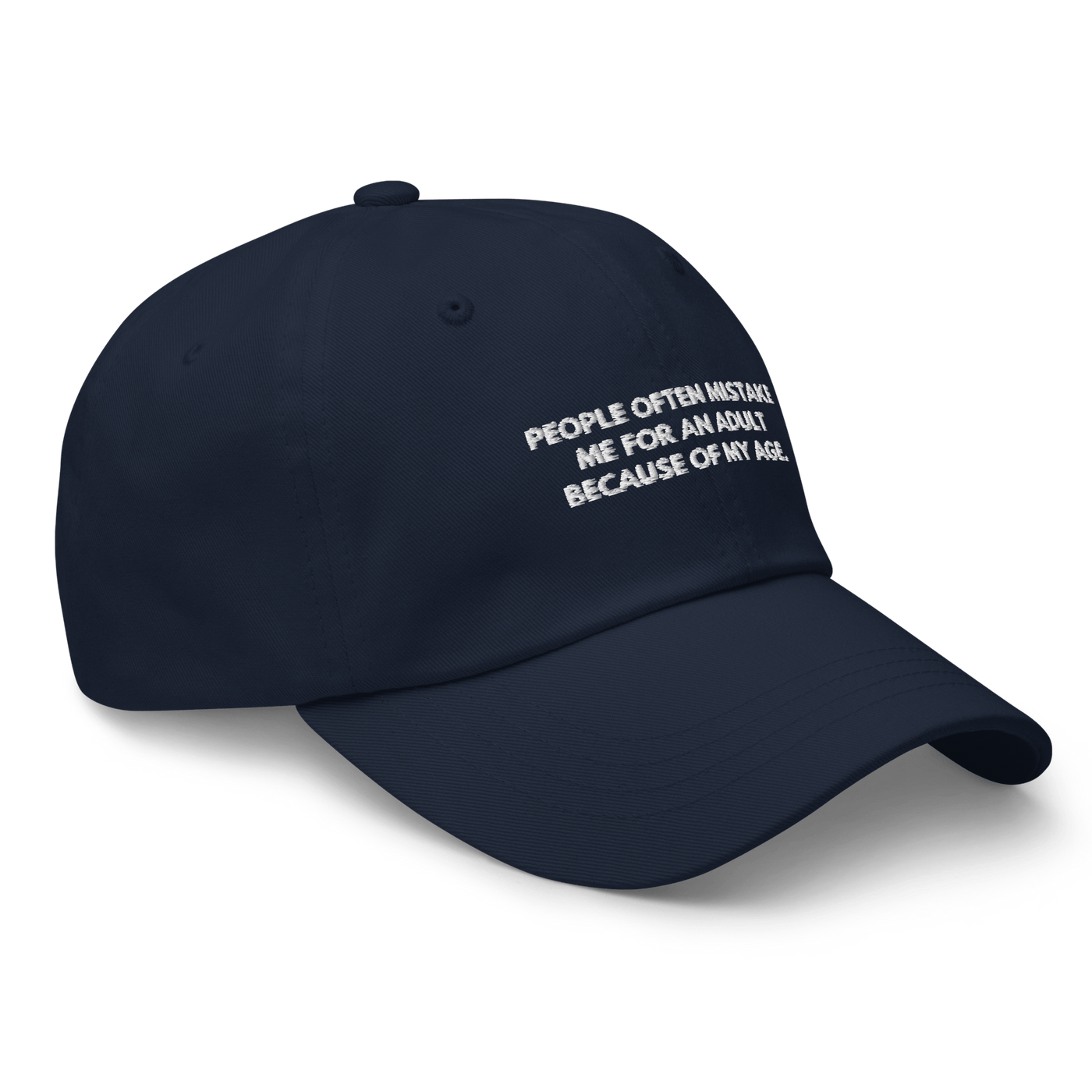 Adult Age Dad hat - Navy - Just Another Cap Store