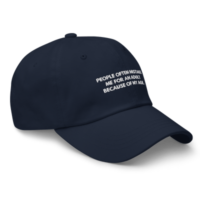 Adult Age Dad hat - Navy - Just Another Cap Store