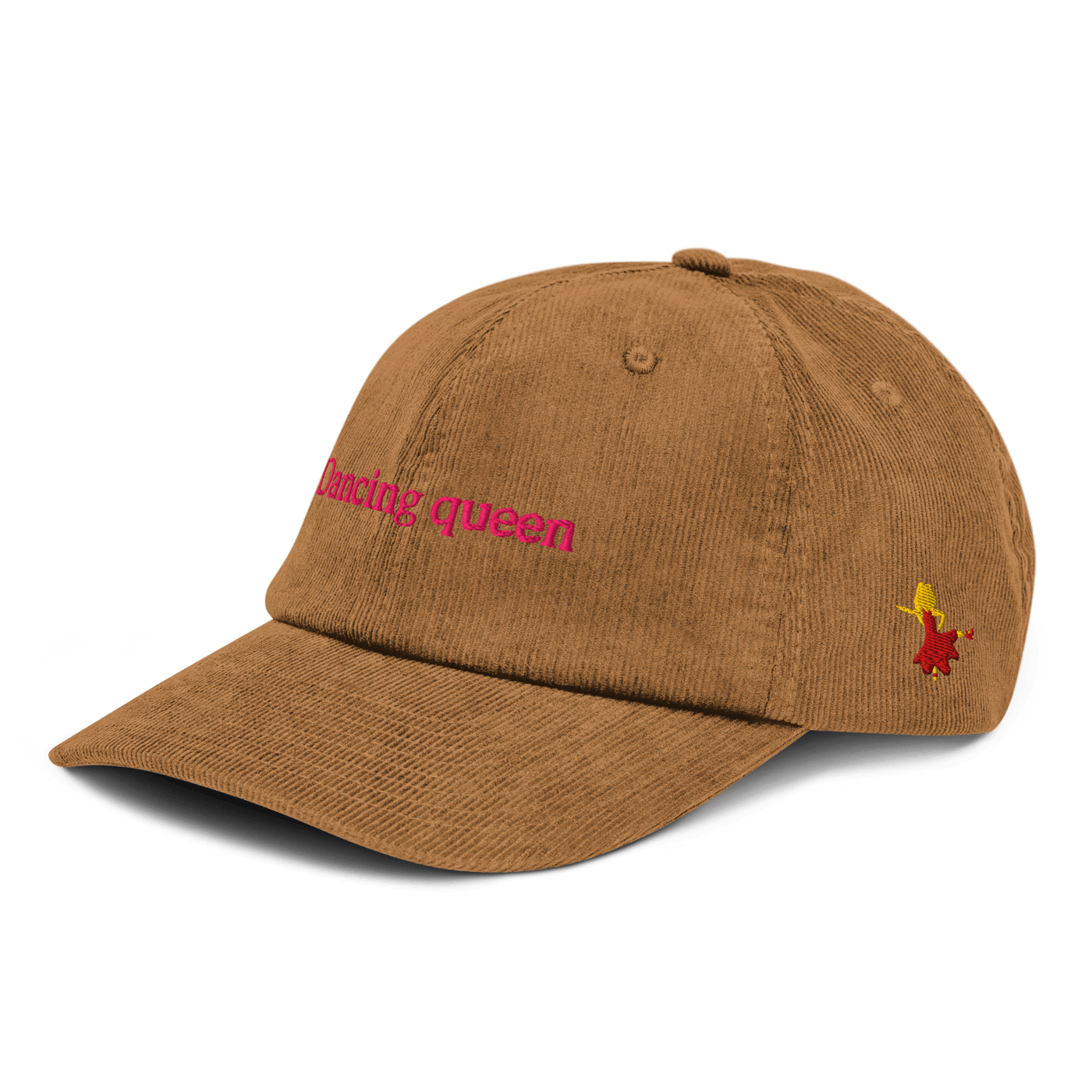 Dancing Queen Corduroy hat - Camel - Just Another Cap Store