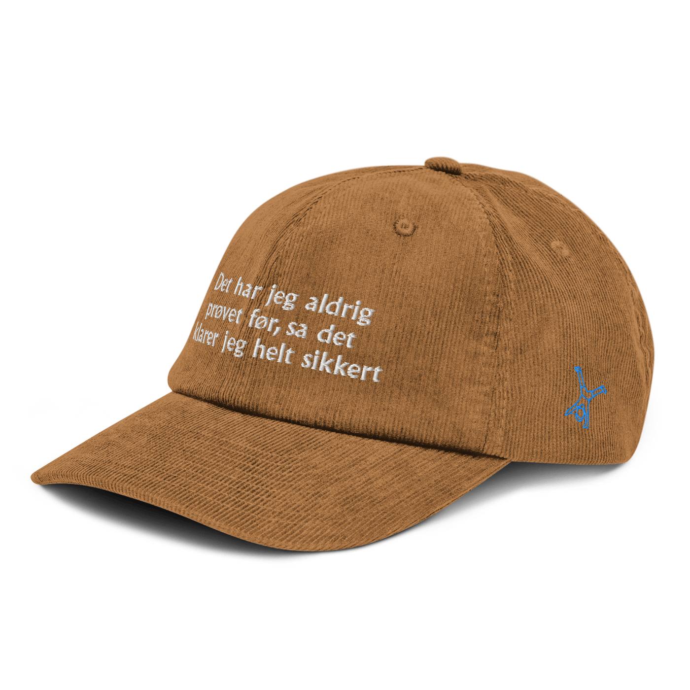 Det har jeg aldrig prøvet før Corduroy hat - Camel - Just Another Cap Store