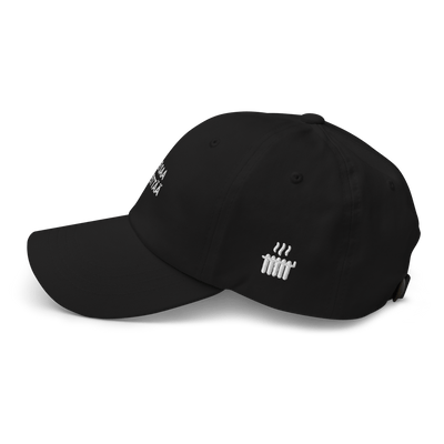 EI SAA PEITTÄÄ - Dad hat - Black - - Just Another Cap Store