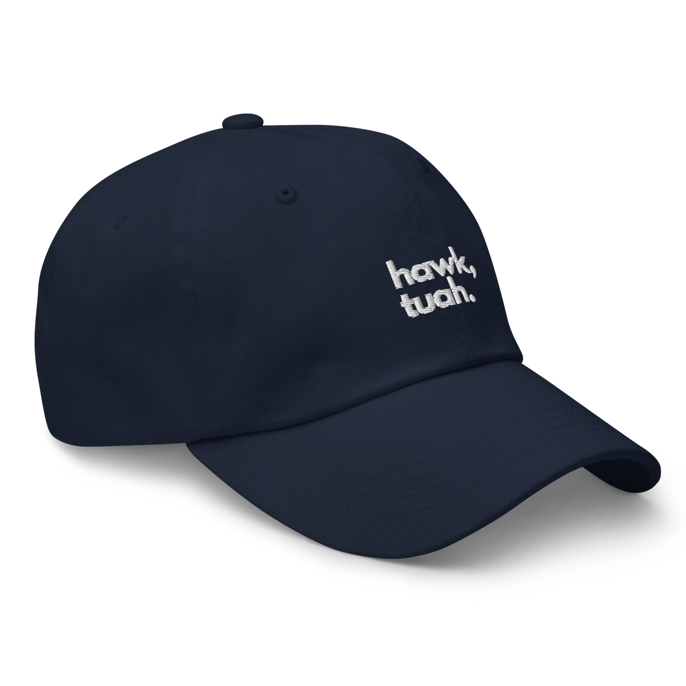 Hawk Tuah Dad hat - Navy - Just Another Cap Store