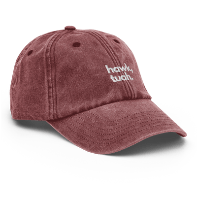 Hawk Tuah Vintage Hat - Vintage Red - Just Another Cap Store