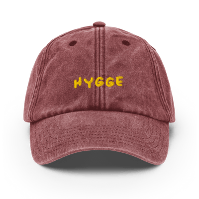 Hygge Vintage Hat - Vintage Red - Just Another Cap Store