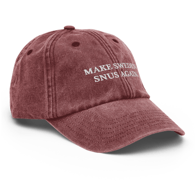 Make Sweden Snus Again Vintage Hat - Just Another Cap Store