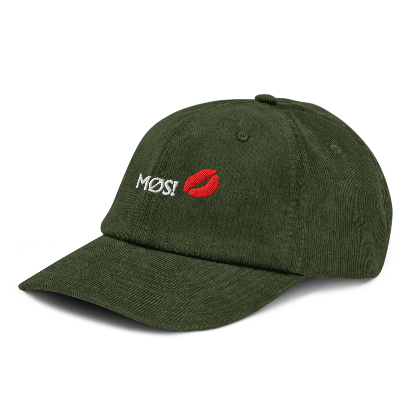 MØS Corduroy hat - Dark Olive - Just Another Cap Store