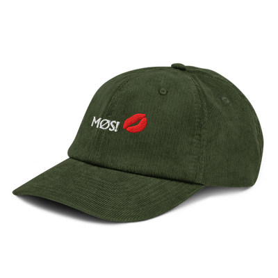 MØS Corduroy hat - Dark Olive - Just Another Cap Store