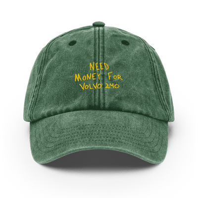 Need money for Volvo 240 Vintage Hat - Just Another Cap Store