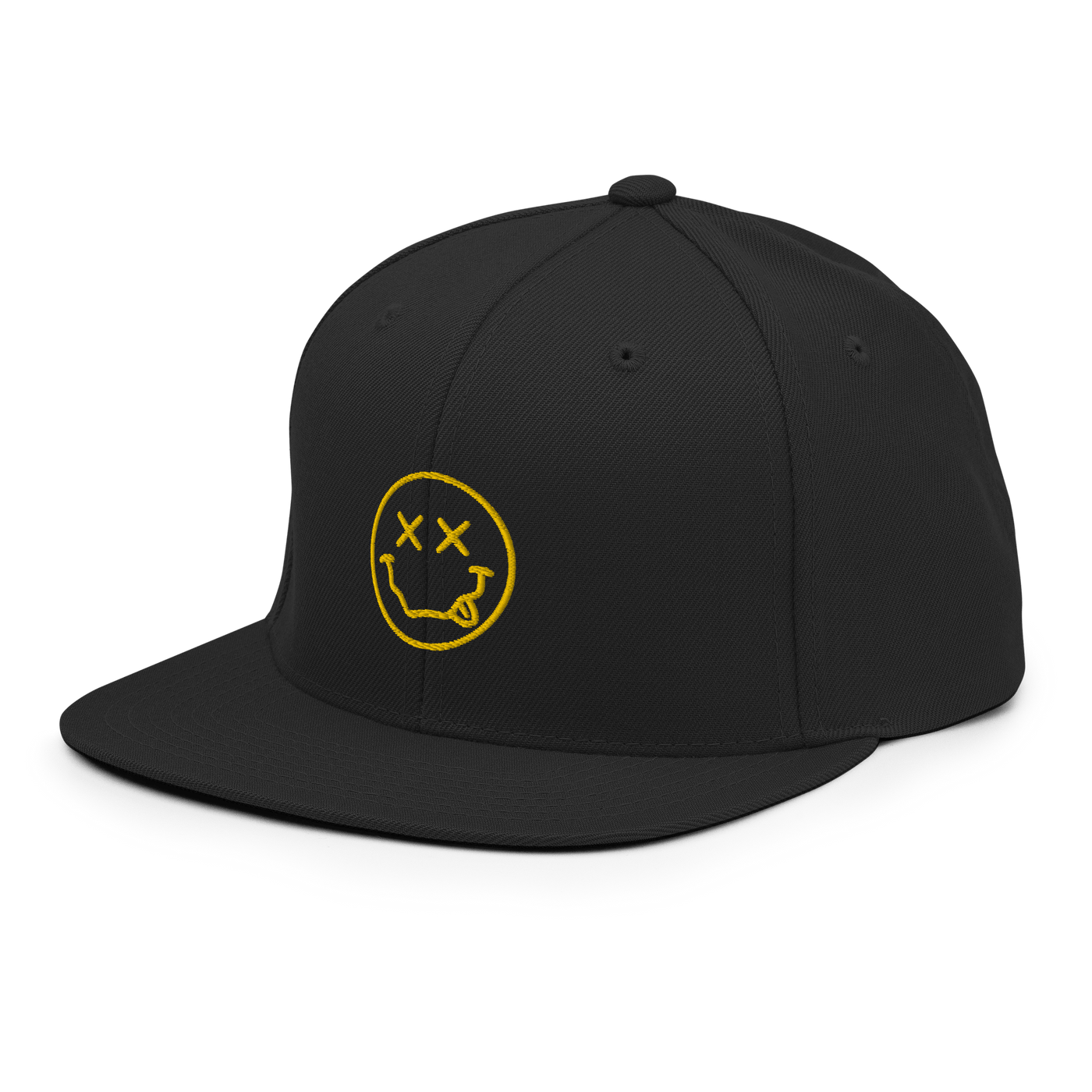 Smiley Dead Snapback - Just Another Cap Store