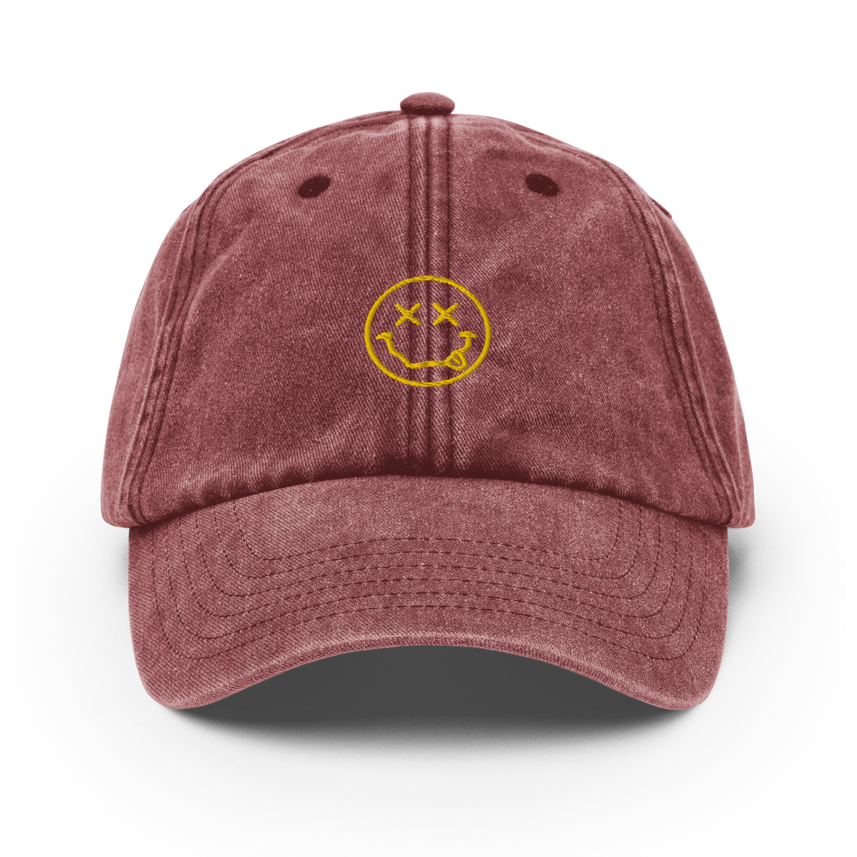Smiley Dead Vintage Hat