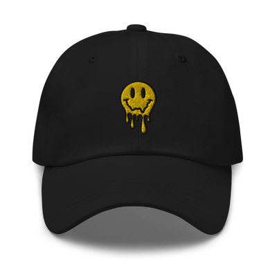 Smiley Dripping Dad hat - Just Another Cap Store