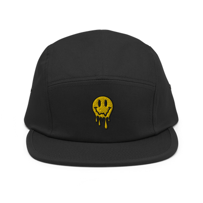 Smiley Dripping Five Panel Cap - Just Another Cap Store