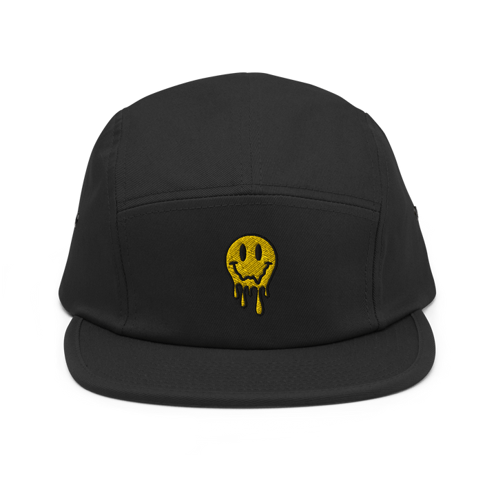 Smiley Dripping Five Panel Cap – Just Another Cap Store display picture 2