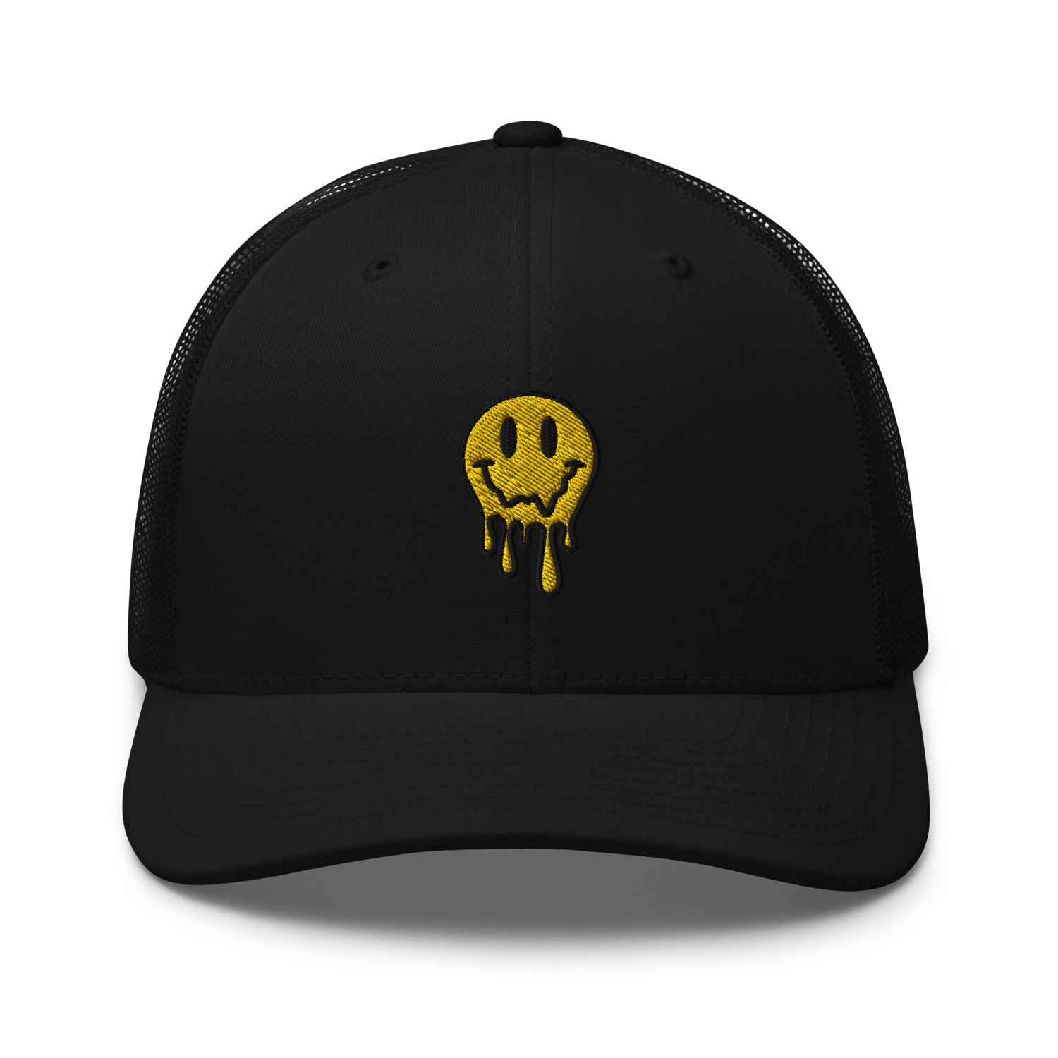 Smiley Dripping Trucker Cap