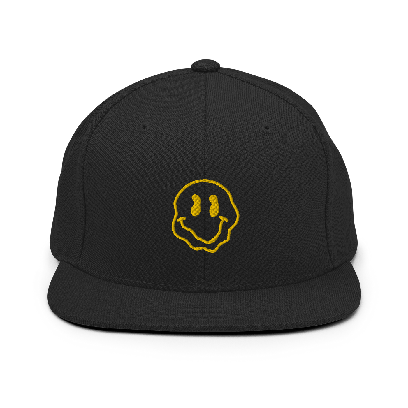 Smiley Melt Snapback Hat - Just Another Cap Store