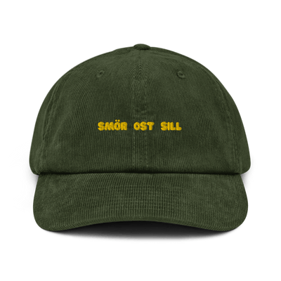 SOS Corduroy hat - Dark Olive - Just Another Cap Store