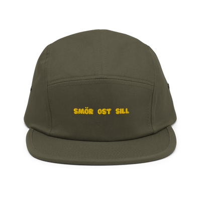SOS Five Panel Cap - Olive - Just Another Cap Store