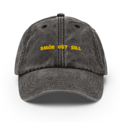 SOS Vintage Hat - Vintage Black - Just Another Cap Store