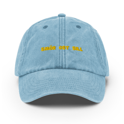 SOS Vintage Hat - Vintage Light Denim - Just Another Cap Store