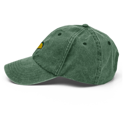 Taco Icon Vintage Hat - Vintage Bottle Green - - Just Another Cap Store