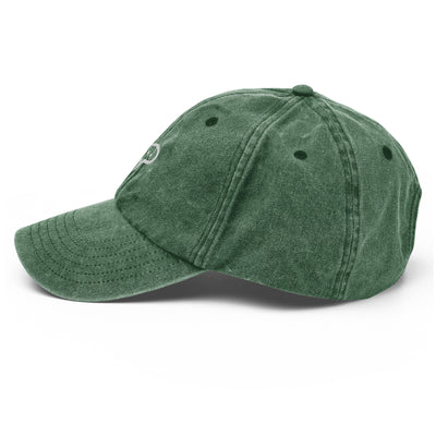 Thinking Vintage Hat - Vintage Bottle Green - - Just Another Cap Store