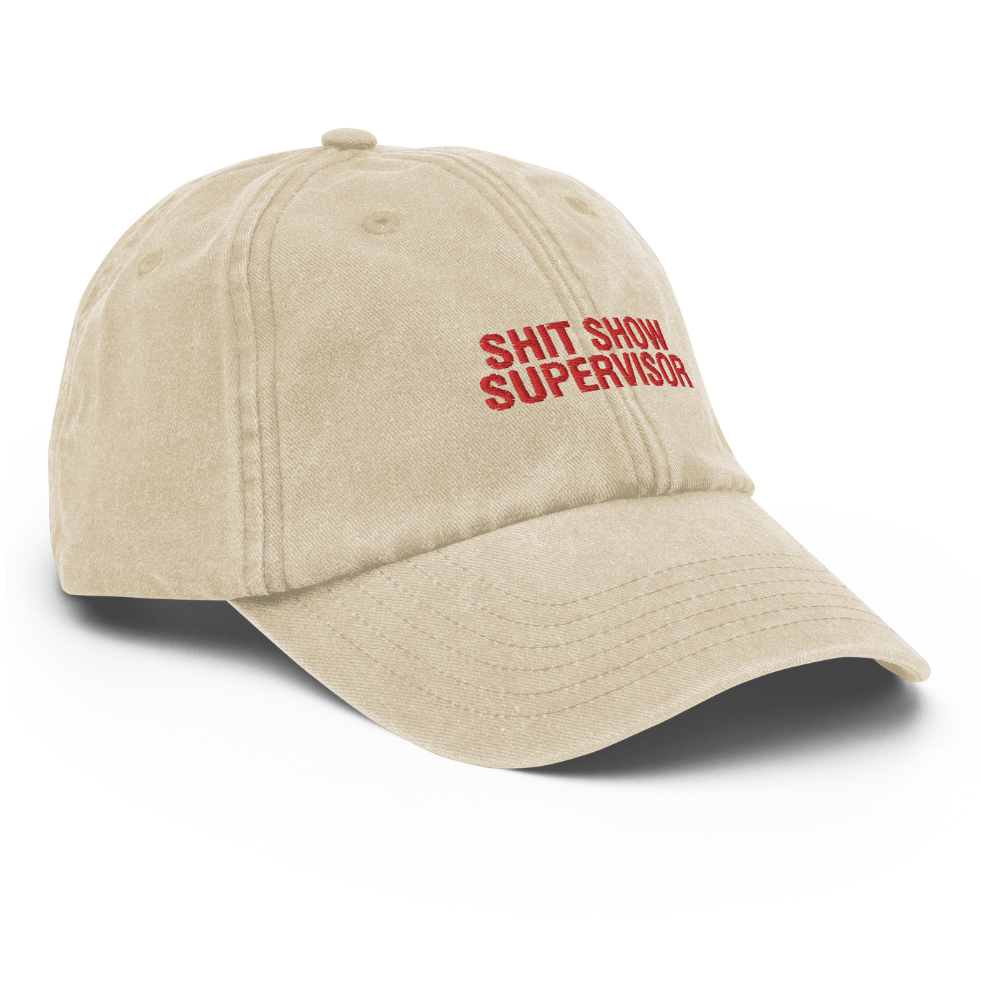 Shit Show Supervisor Vintage Hat