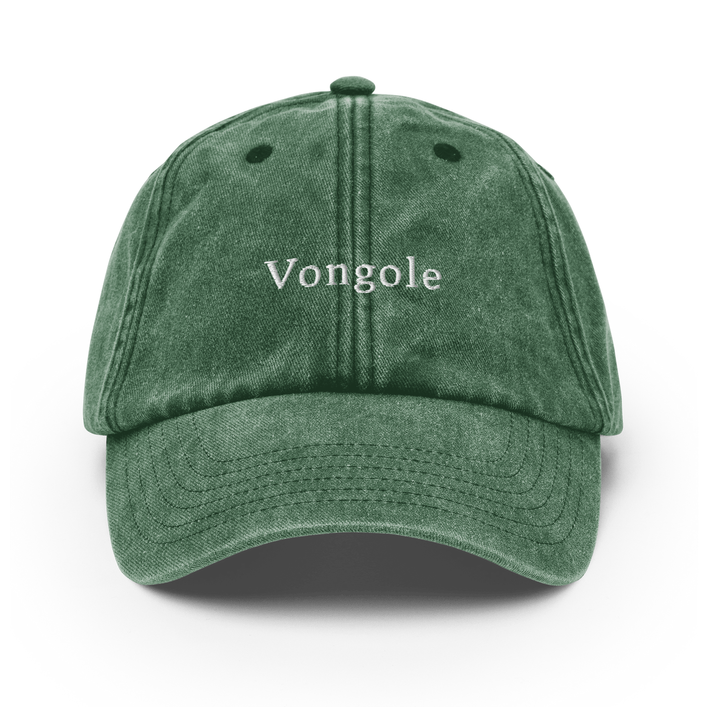 Vongole Vintage Hat - Vintage Bottle Green - - Just Another Cap Store
