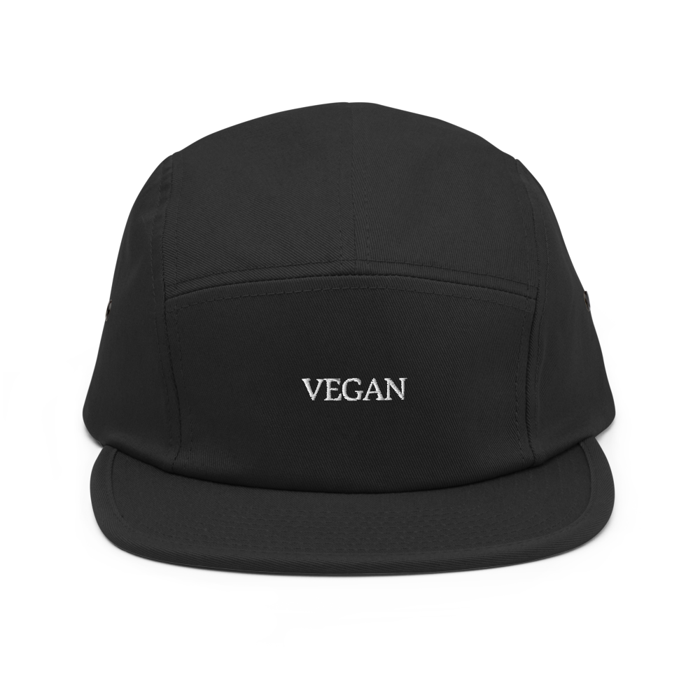 Vegan Five Panel Hat