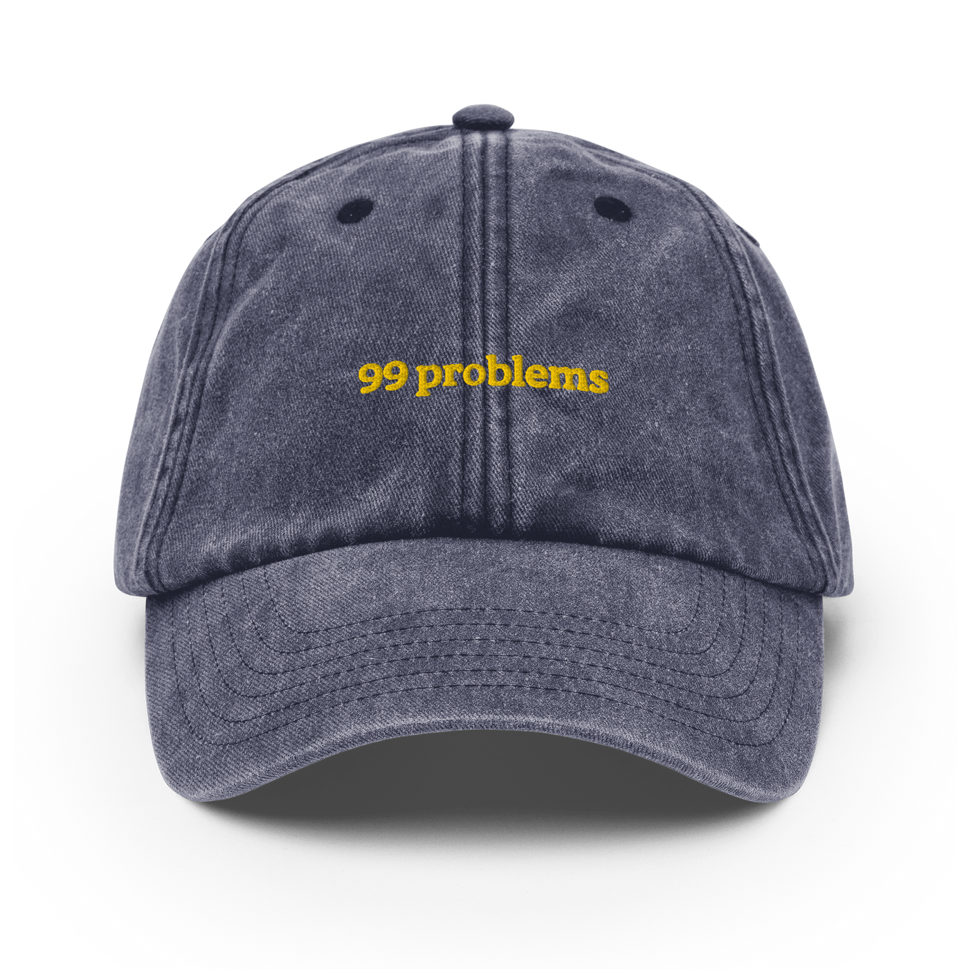 99 problems Vintage Hat - Vintage Denim - - Just Another Cap Store