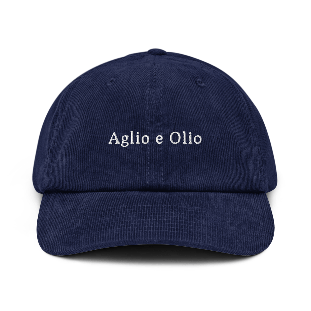 Aglio e Olio Corduroy hat