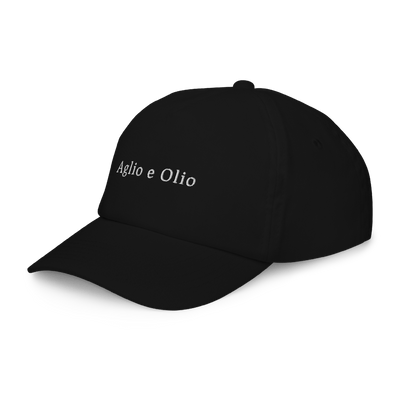 Aglio e Olio Kids cap - Black - - Just Another Cap Store