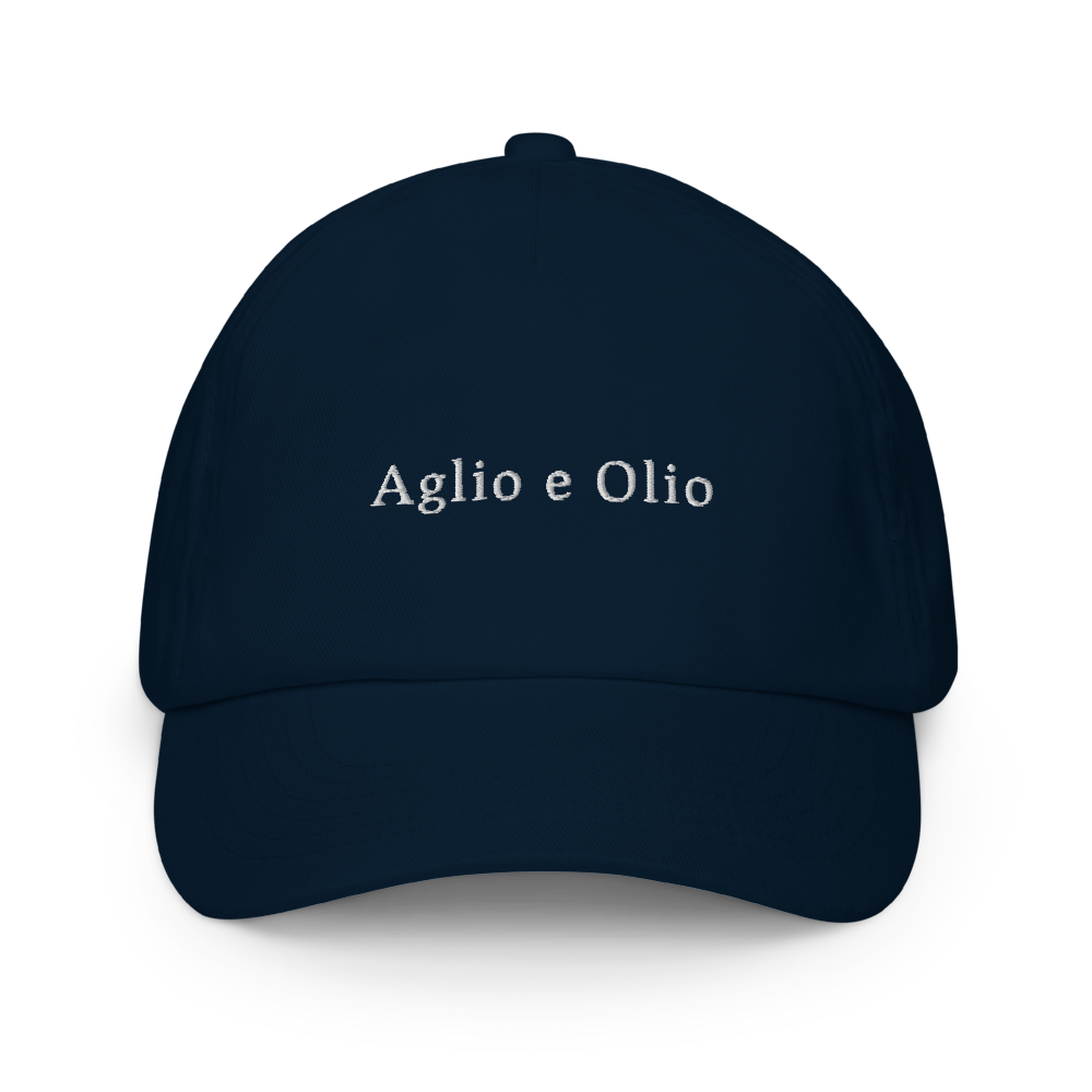 Aglio e Olio Kids cap - Navy - - Just Another Cap Store