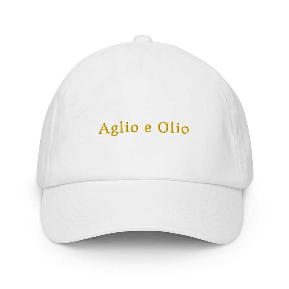 Aglio e Olio Kids cap - White - - Just Another Cap Store