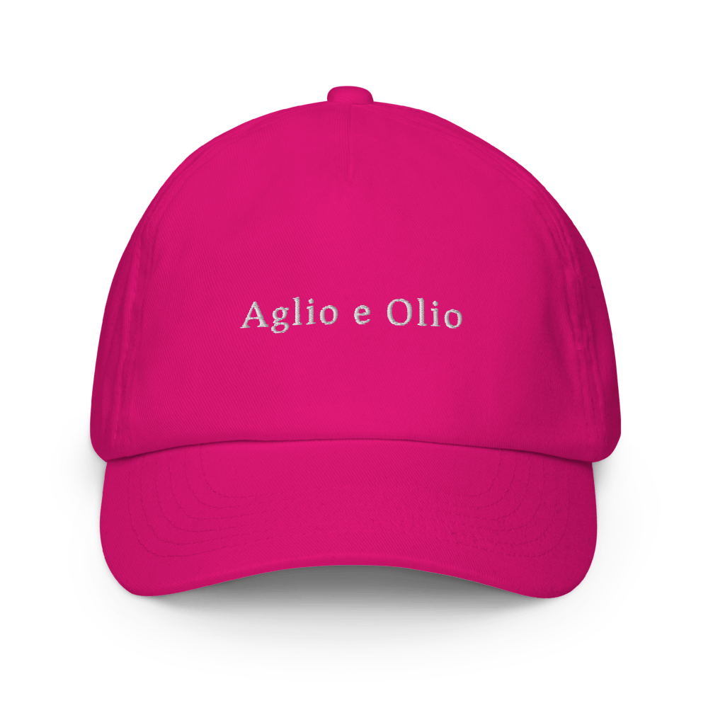 Aglio e Olio Kids cap - Fuchsia - - Just Another Cap Store
