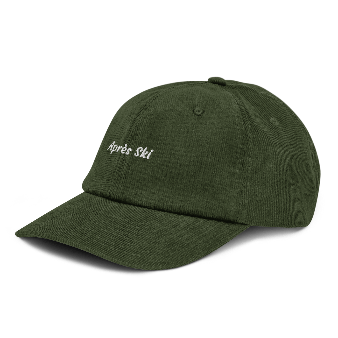 Après Ski Corduroy hat - Dark Olive - - Just Another Cap Store
