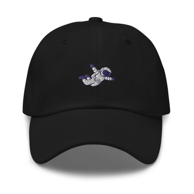 Astronaut Dad hat - Black - - Just Another Cap Store