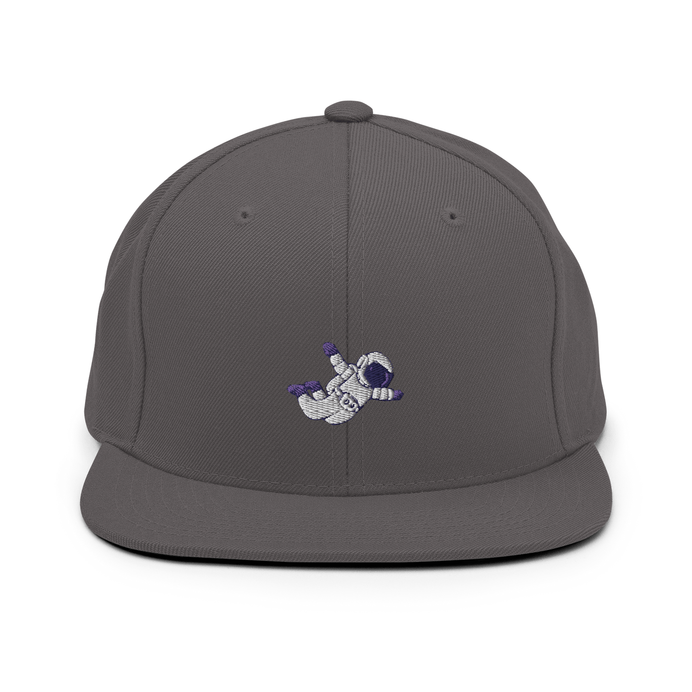 Astronaut Snapback Hat - Dark Grey - - Just Another Cap Store