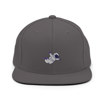 Astronaut Snapback Hat - Dark Grey - - Just Another Cap Store
