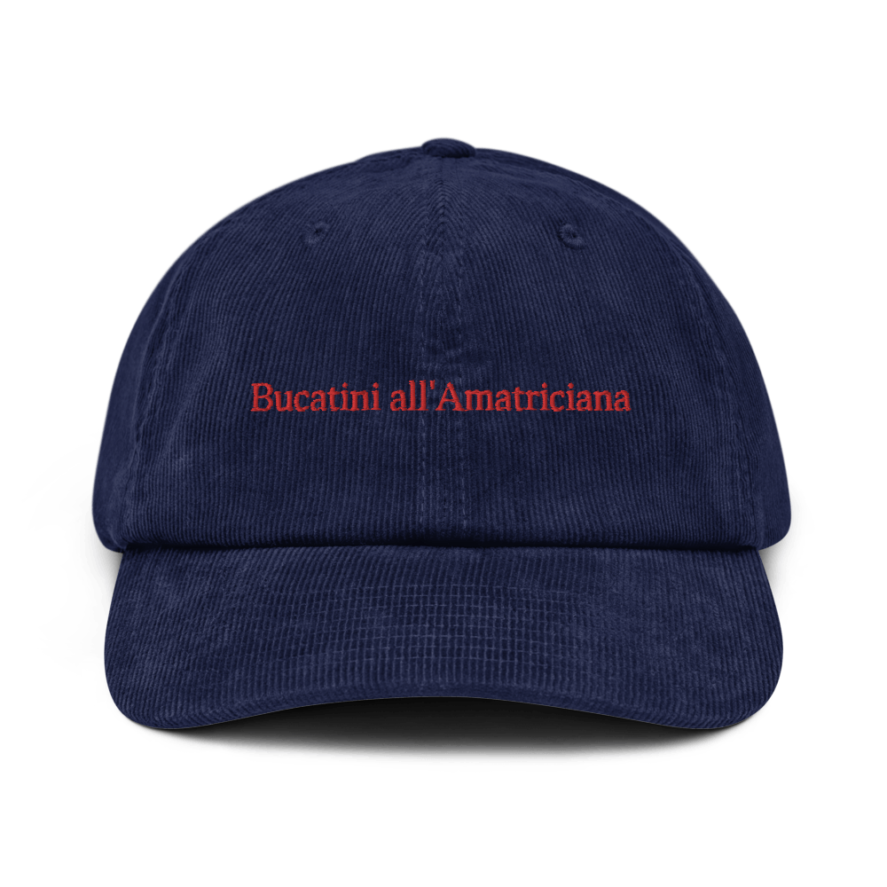 Bucatini all'Amatriciana Corduroy hat