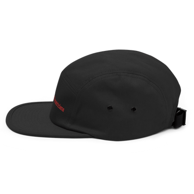 Bucatini all'Amatriciana Five Panel Hat - Black - - Just Another Cap Store