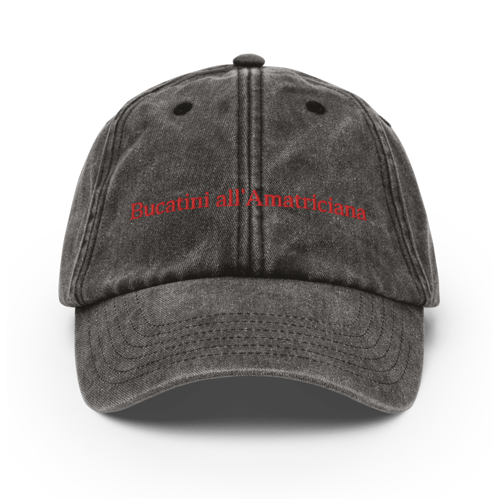 Bucatini all´Amatriciana Vintagekeps