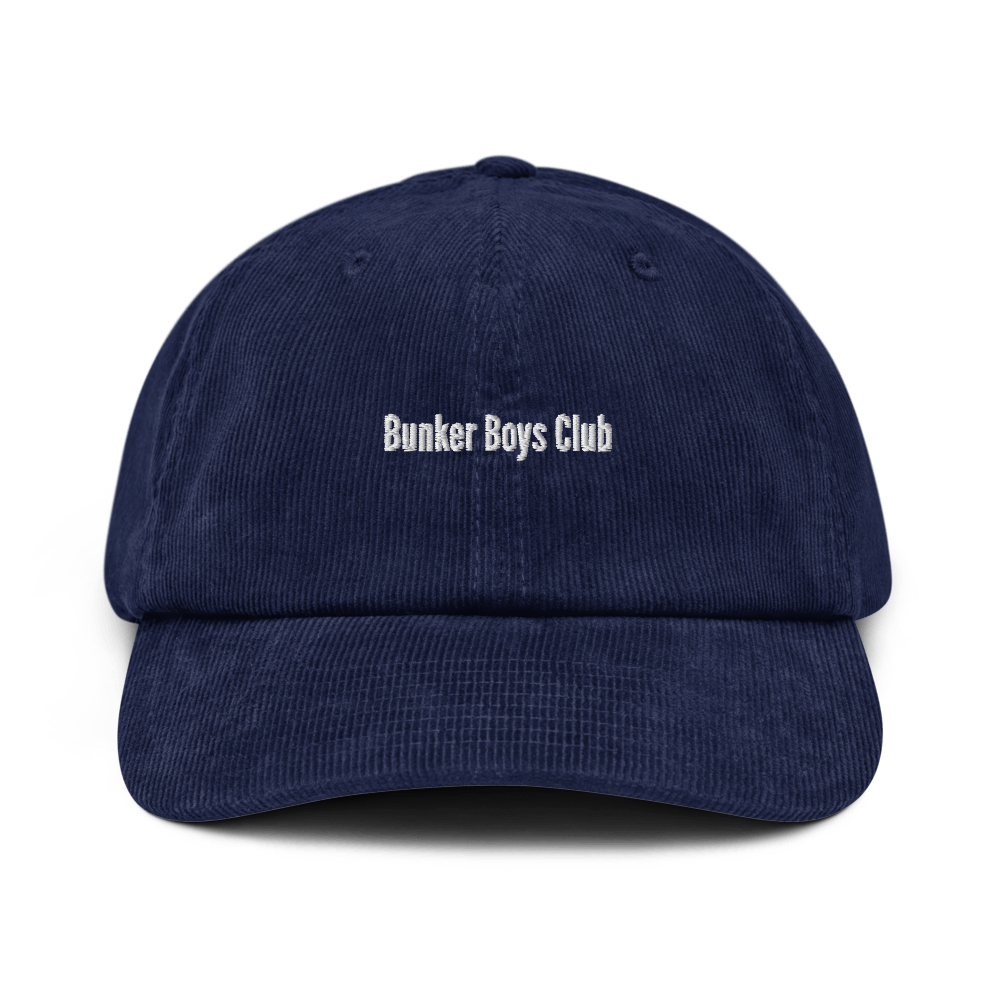 Bunker Boys Club Corduroy hat - Oxford Navy - - Just Another Cap Store