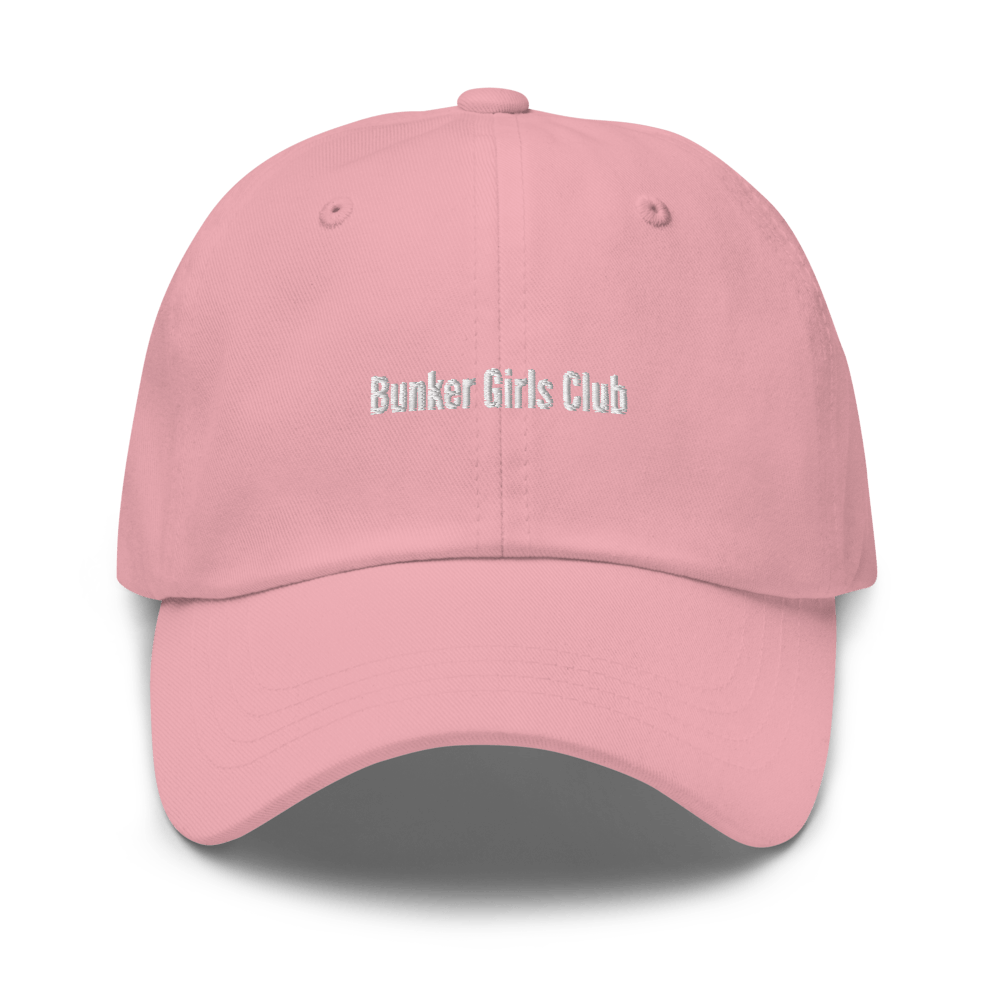 Bunker Girls Club Dad hat - Pink - - Just Another Cap Store