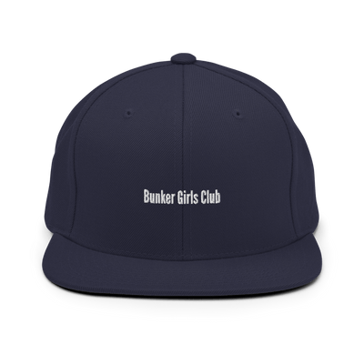 Bunker Girls Club Snapback Hat - Navy - - Just Another Cap Store