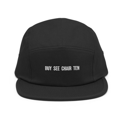 Buy Sea Chair Ten Five Panel Hat - Black - - Just Another Cap Store