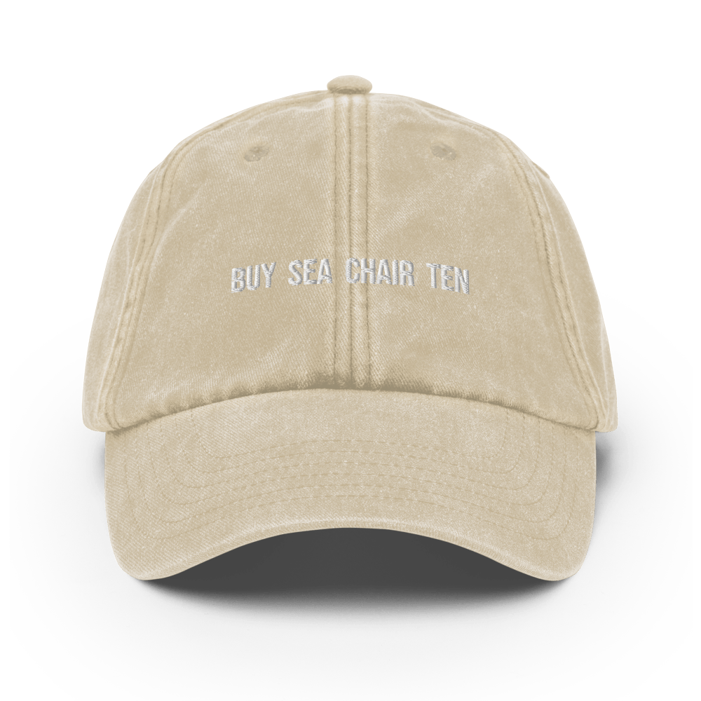 Buy Sea Chair Ten Vintage Hat - Vintage Stone - - Just Another Cap Store