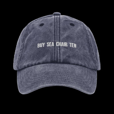 Buy Sea Chair Ten Vintage Hat - Vintage Denim - Just Another Cap Store