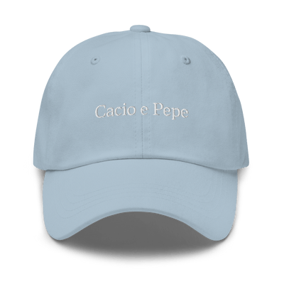 Cacio e Pepe Dad hat - Light Blue - - Just Another Cap Store