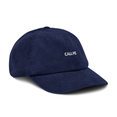 Call me Corduroy hat - Black - - Just Another Cap Store